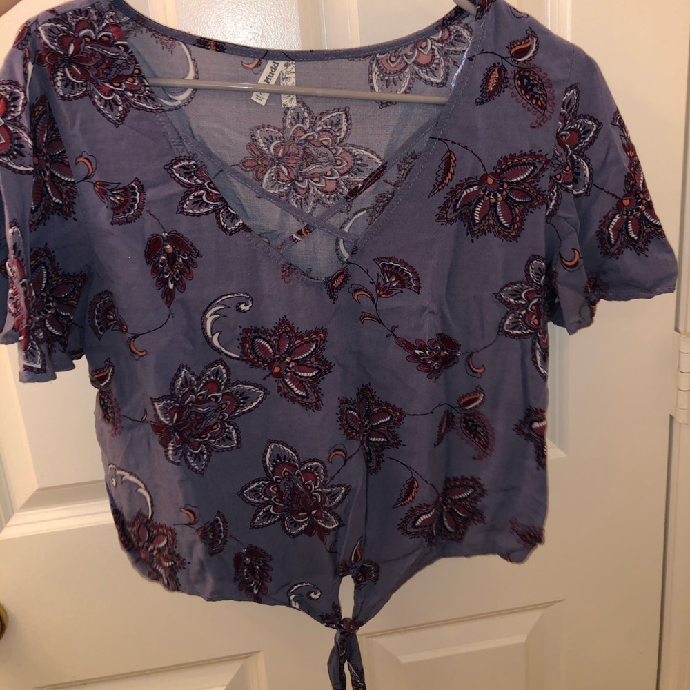 Boho crop top
